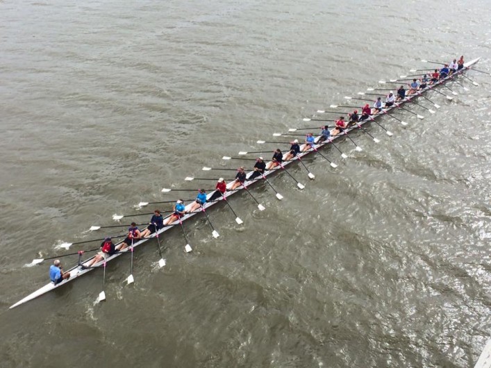 Alles klar zum Teamrudern? Dank an die StämpfliRacingBoatsAG Zürich für die Genehmigung zur Veröffentlichung